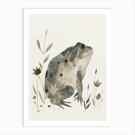 Charming Nursery Kids Animals Frog 2 Art Print