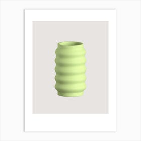 Green Vase 1 Art Print