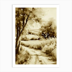 Country Road 43 Art Print