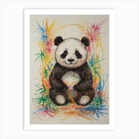 Panda Bear 25 Art Print