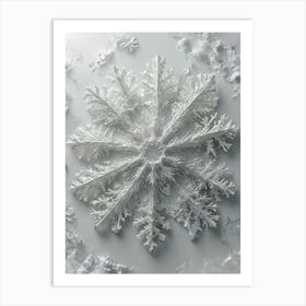 Snowflake 2 Art Print