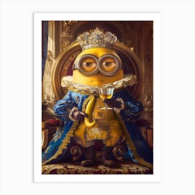 Minion Bauroque Art Print