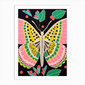 Maximalist Animal Painting Butterfly 3 Art Print