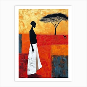 Celestial Dreams; Sahara Serenade, Africa Art Print