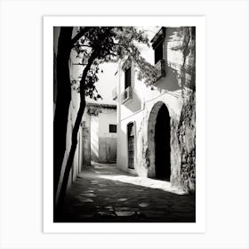 Cordoba, Spain, Black And White Analogue Photography 3 Art Print
