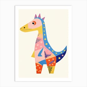 Nursery Dinosaur Art Thescelosaurus Art Print