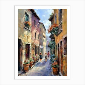 Tuscan Alley Art Print
