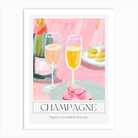 Champagne Art Print