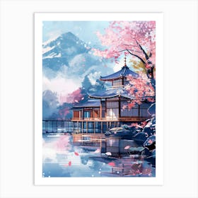 Asian Painting 2 Art Print