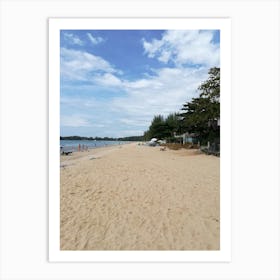 Beach In Thailand Art Print