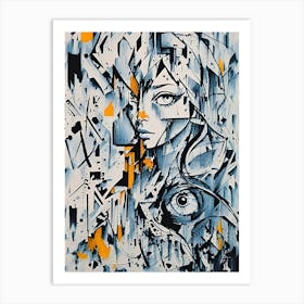 Abstract Painting, Abstract Painting, Abstract Painting Art Print