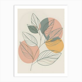 Abstract Leaf 2 Art Print