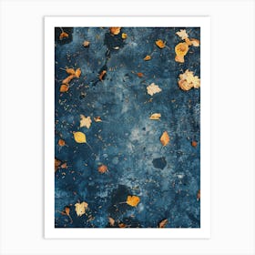 Autumn Leaves On The Ground 2 Art Print