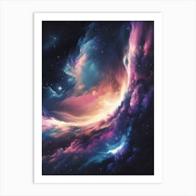 Nebula Art Print