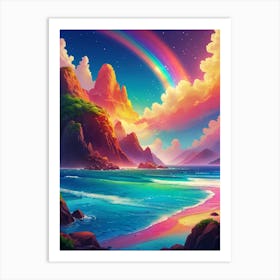 Rainbow In The Sky Art Print