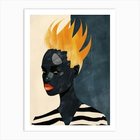 Afro-Chic Art Print