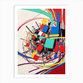 Abstract Painting 250 Art Print