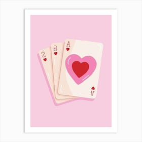 Valentine'S Day Card Art Print