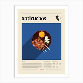 Anticuchos Art Print