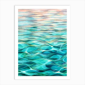 Tropical Sea Art Print