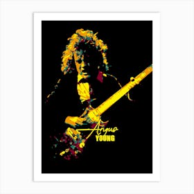 Angus Young Music Legend Poster