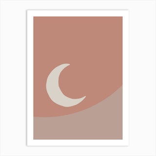 The Moon Art Print