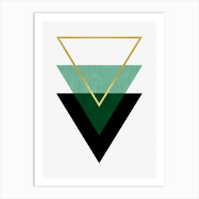 Triangle balance 2 Art Print