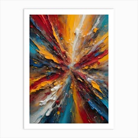 Abstract Painting~Escape Clause ~Reimagined Affiche