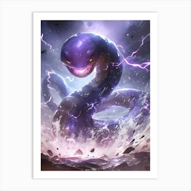 Arbok Pokemon Art Print