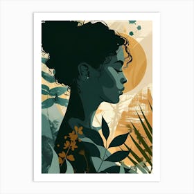 Portrait Of A Woman 7 Art Print