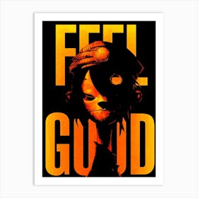 Feel Good gorillaz band music Art Print