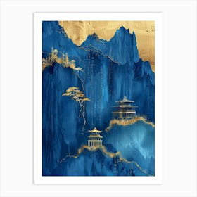 Chinese Pagoda Art Print