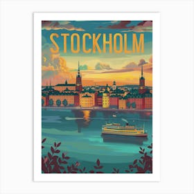 Stockholm Sweden Art Print