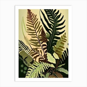 Christmas Fern Rousseau Inspired Art Print