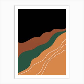 Desert Landscape 2 Art Print