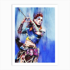 Aloy – Game Horizon Zero Dawn Art Print