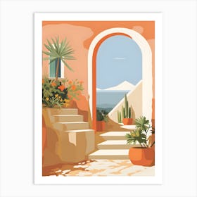 Cactus Garden 3 Art Print