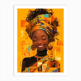 African Girl 1 Art Print