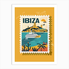 Ibiza Art Print