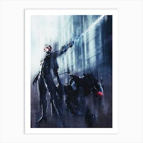 Raiden (Metal Gear Rising Revengeance) Art Print