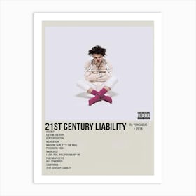 21st Century Liability By Yung Blud 2018 Poster Art Print