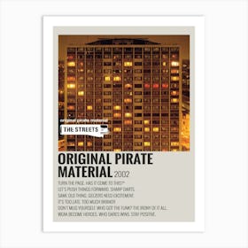 Original Pirate Material 2002 Poster 2 Art Print