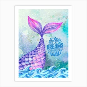 Free Mermaid Art Print