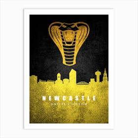 Newcastle Vipers Art Print