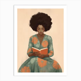 Reading Afternoon Illustration 2 Art Print