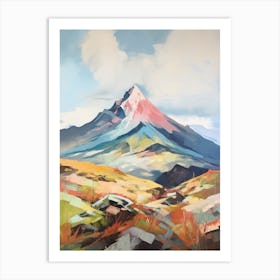 Beinn Bheoil Scotland 1 Mountain Painting Art Print