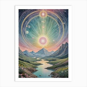 Spirit Of The Mountains Art Print