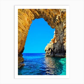 Arch Of The Cave Art Print