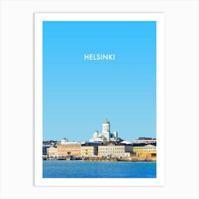 Simply Helsinki Art Print