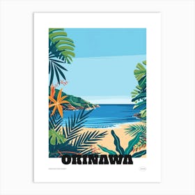 Okinawa Japan 4 Colourful Travel Poster Art Print